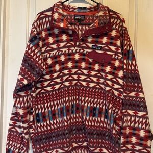 Patagonia Multicolor Patterned Fleece Pullover